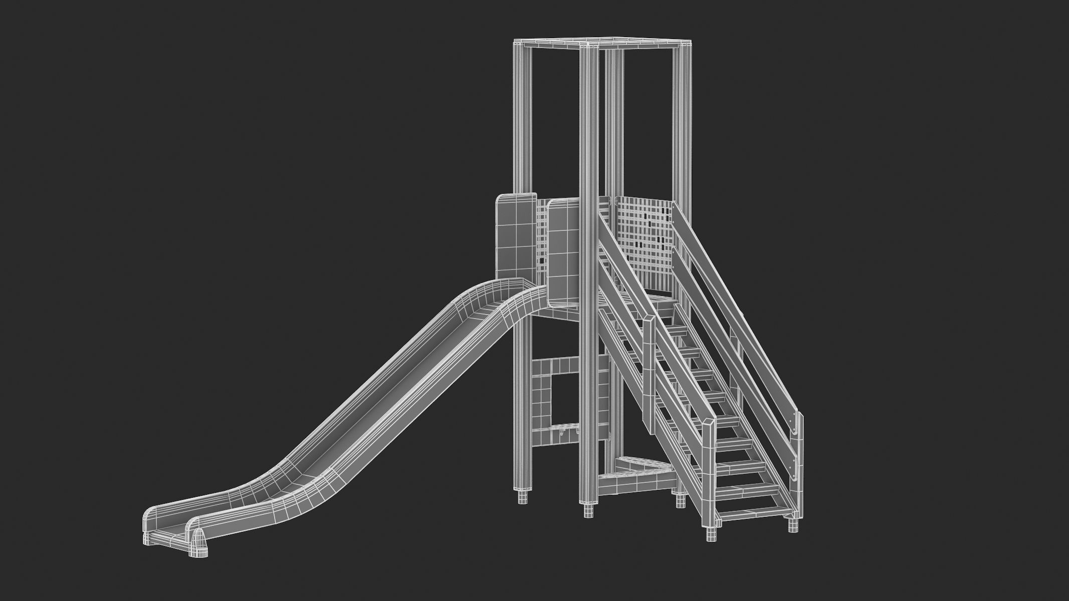 Lappset Activity Tower 09 3D model_14