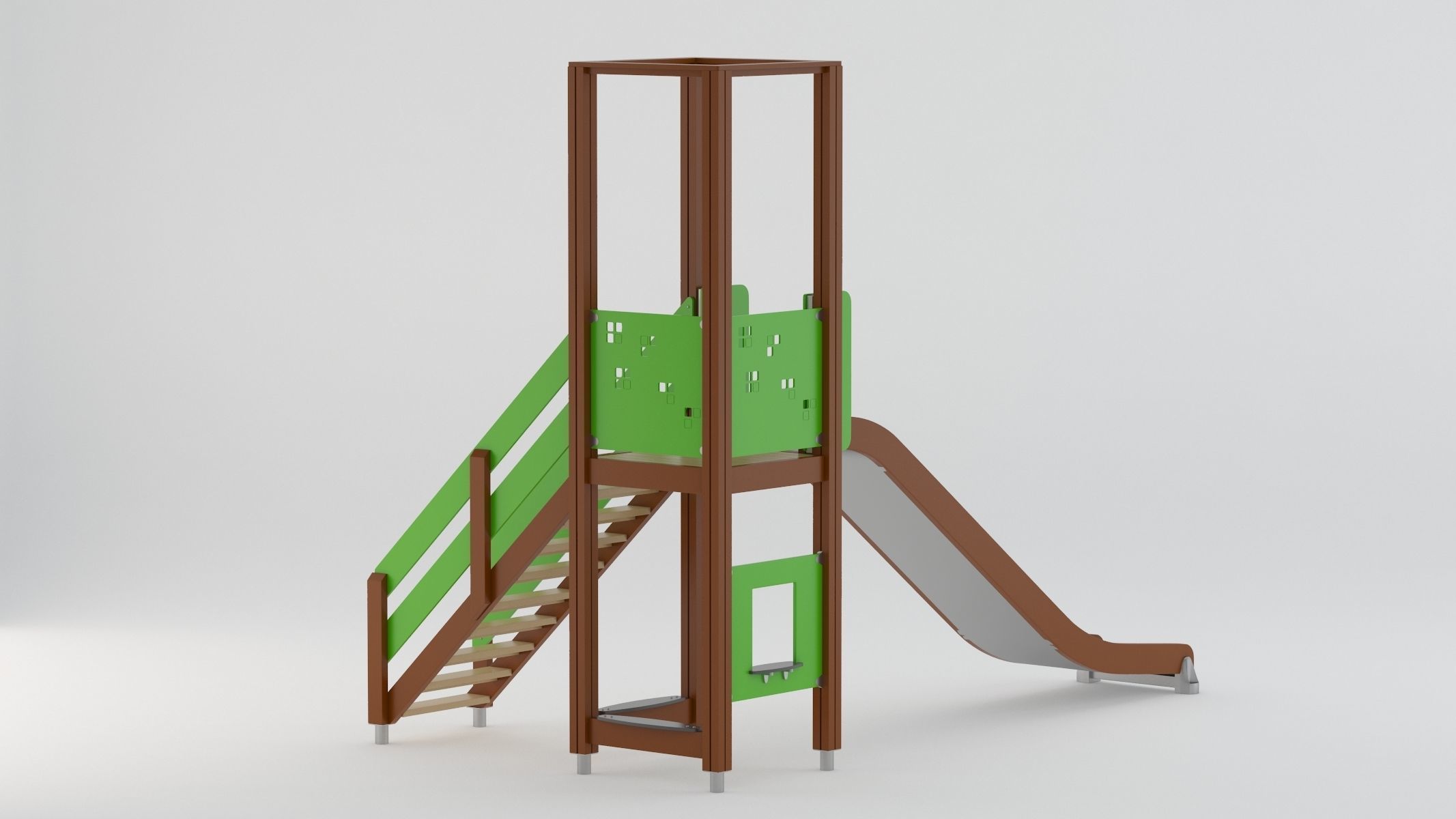 Lappset Activity Tower 09 3D model_2