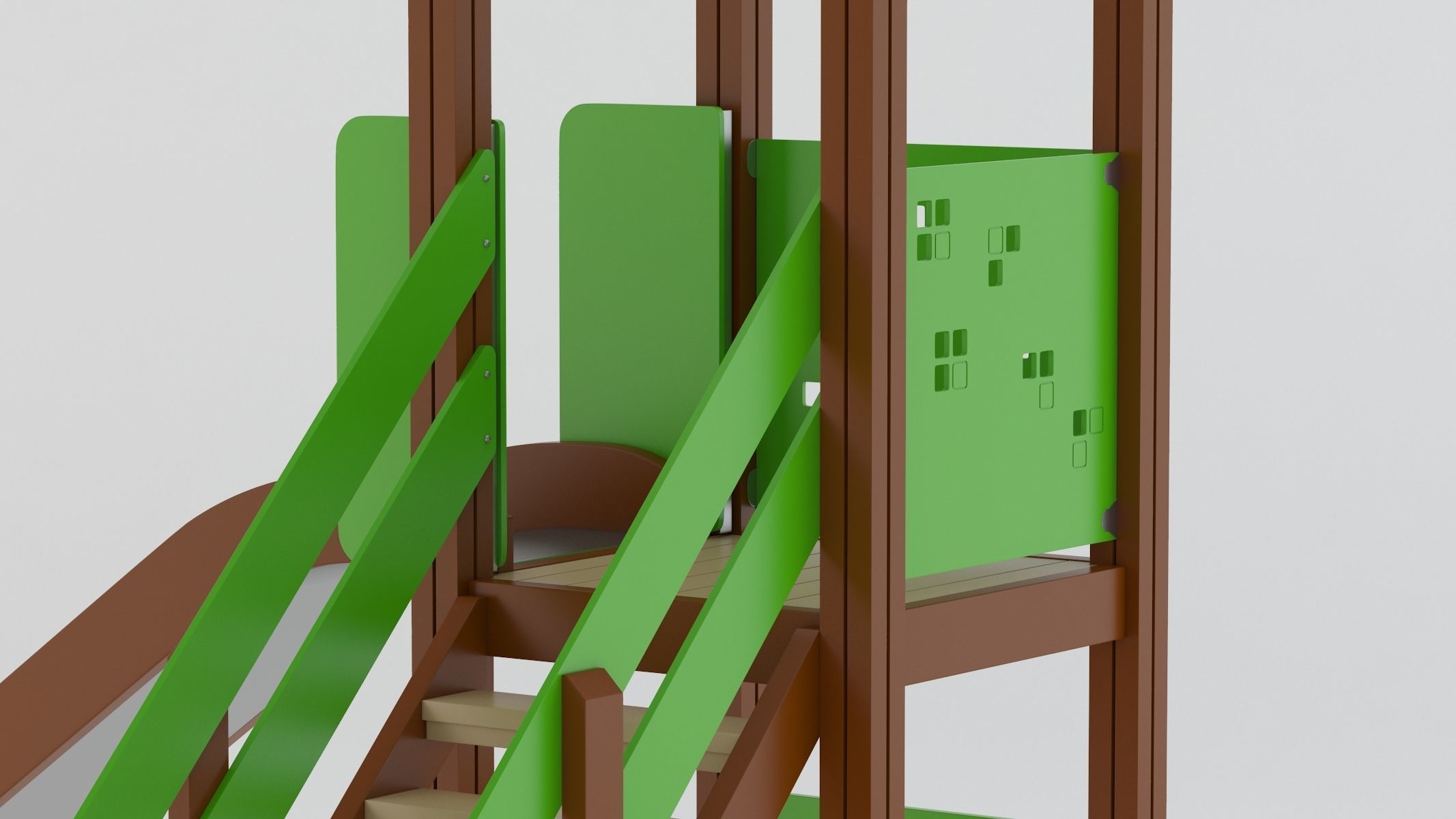 Lappset Activity Tower 09 3D model_8