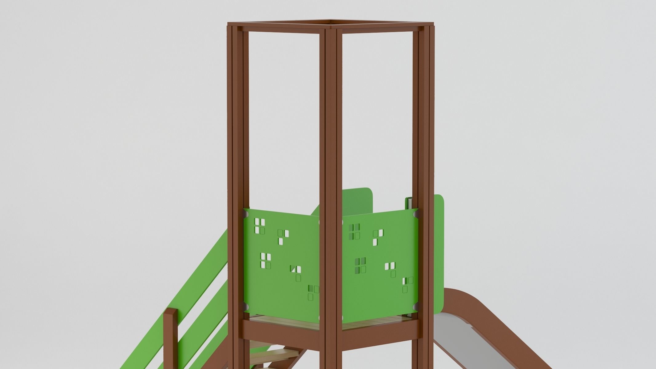 Lappset Activity Tower 09 3D model_7