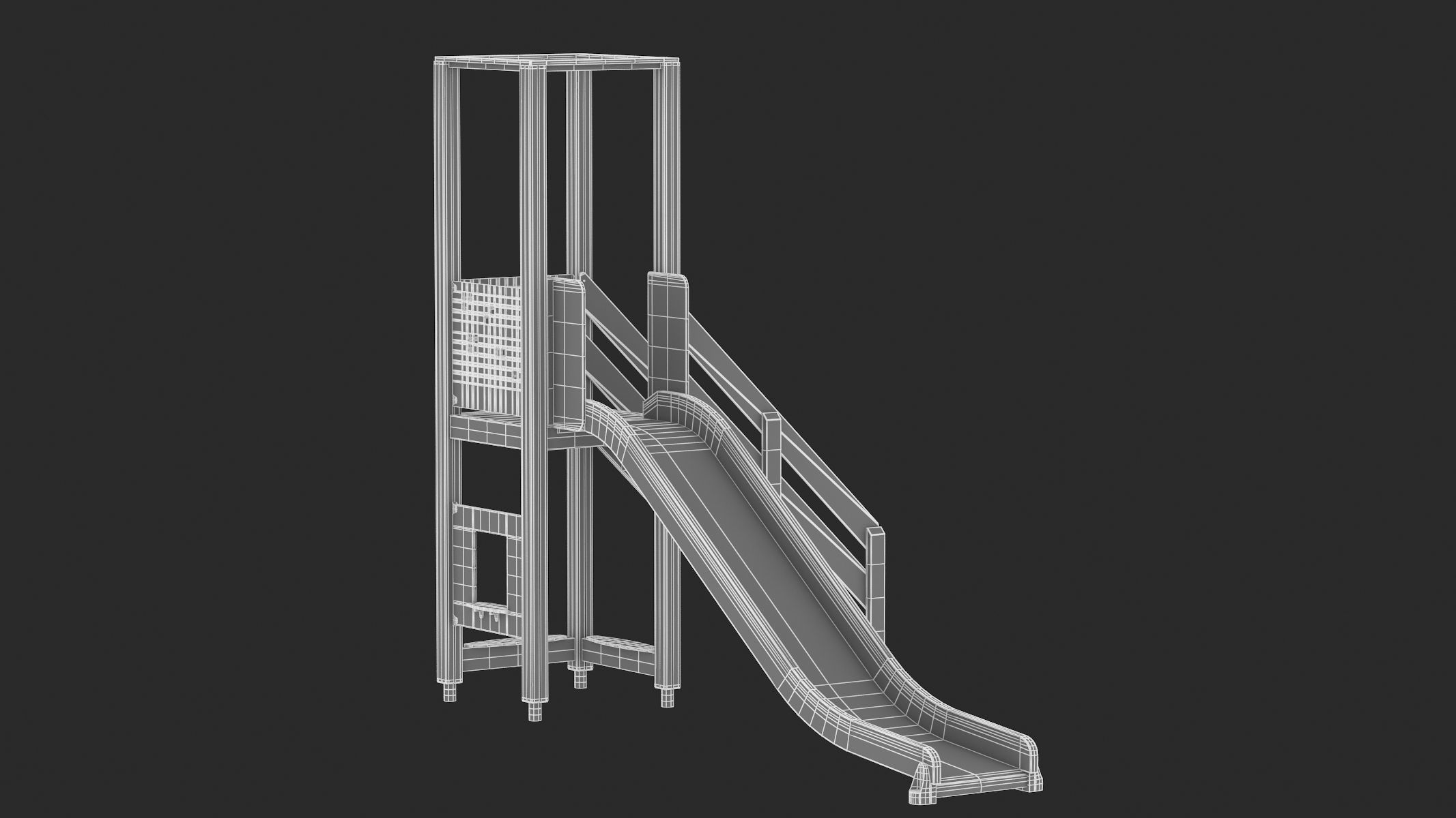 Lappset Activity Tower 09 3D model_11