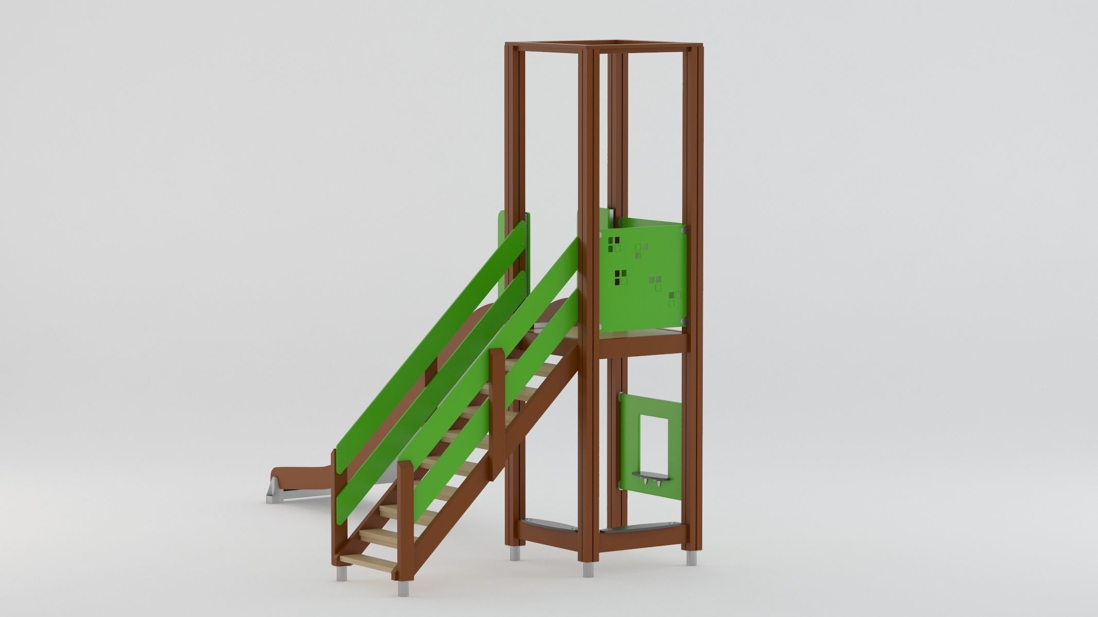 Lappset Activity Tower 09 3D model_3