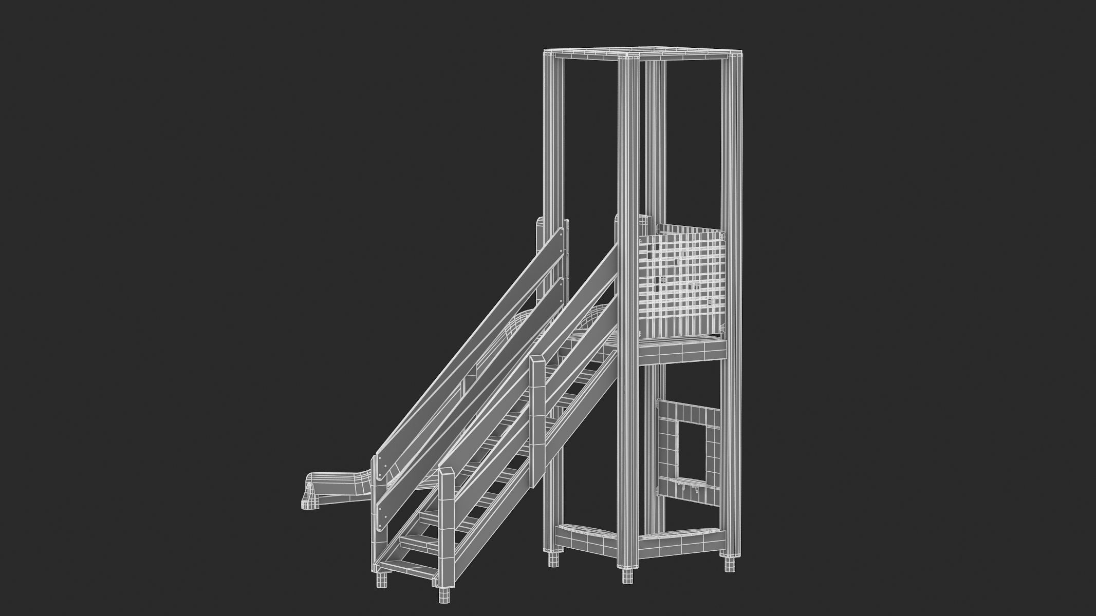 Lappset Activity Tower 09 3D model_13