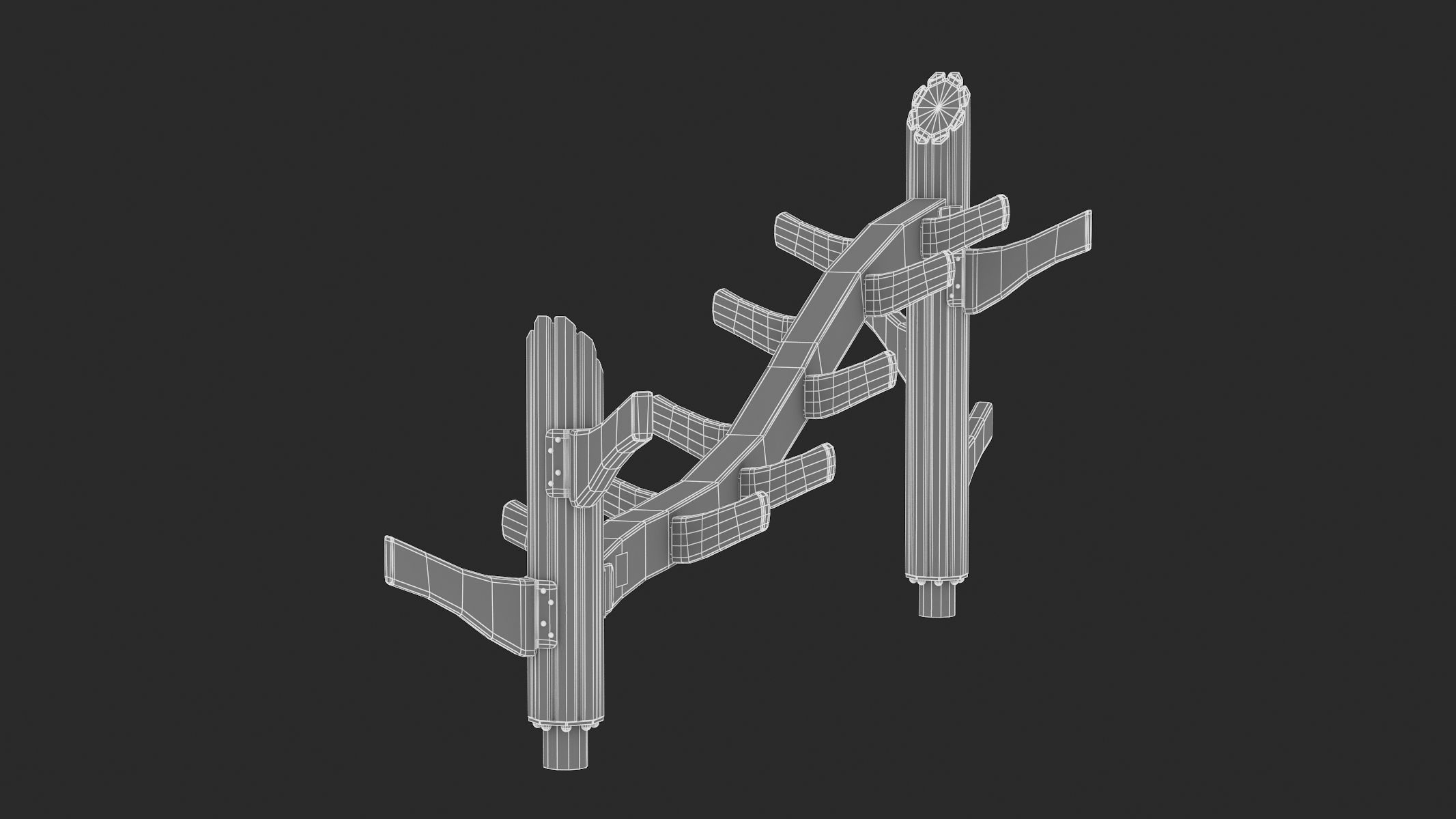 Lappset Giants Comb 3D model_6