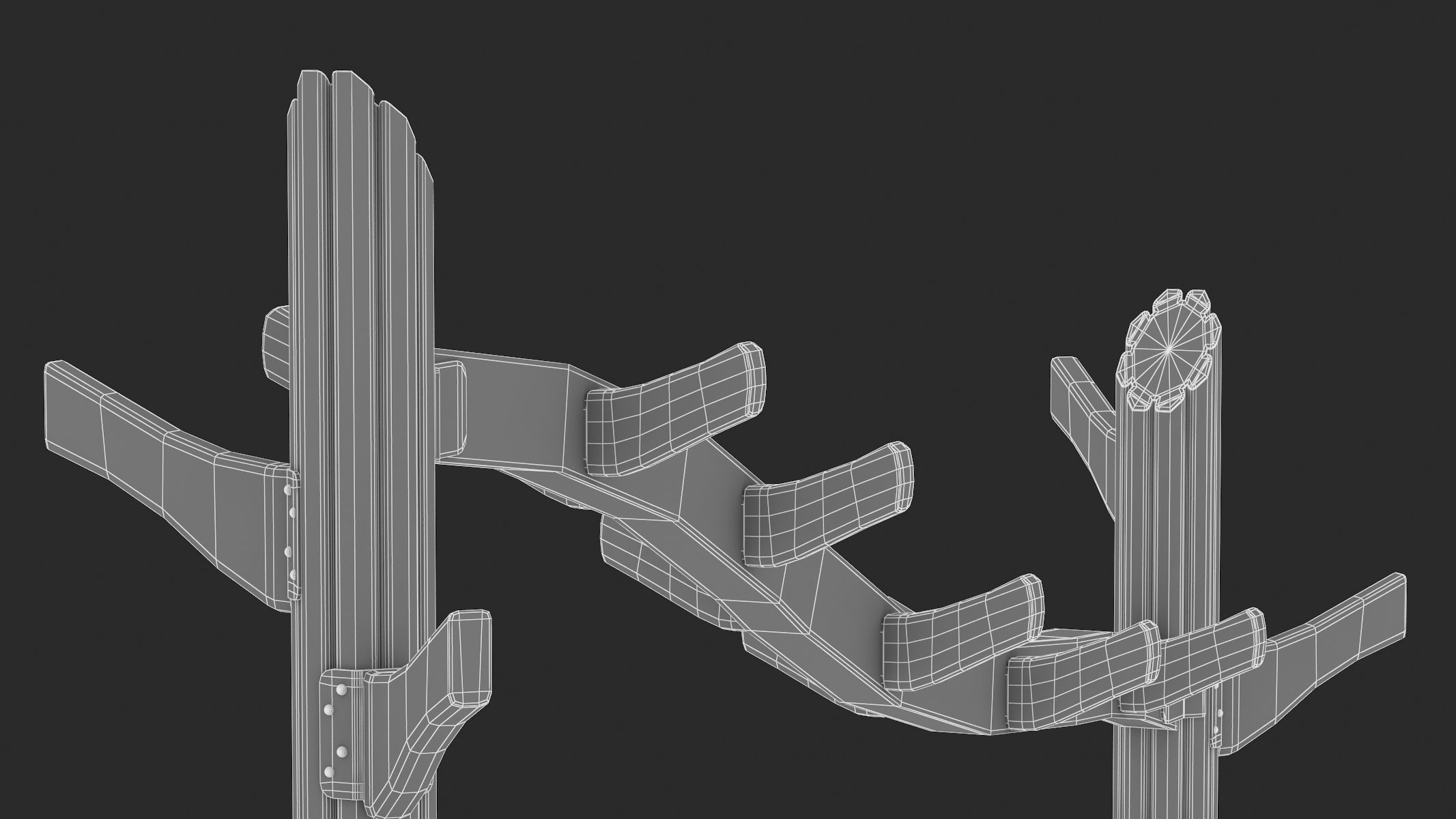 Lappset Giants Comb 3D model_7