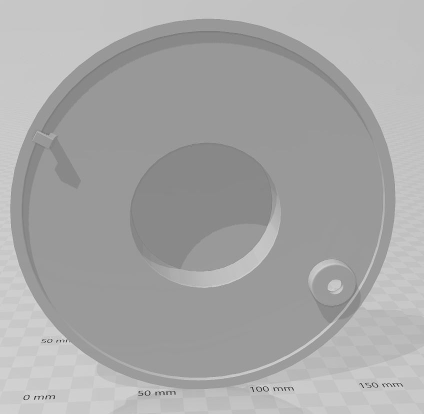 BBS Wheel Center Cap 3D print model_3
