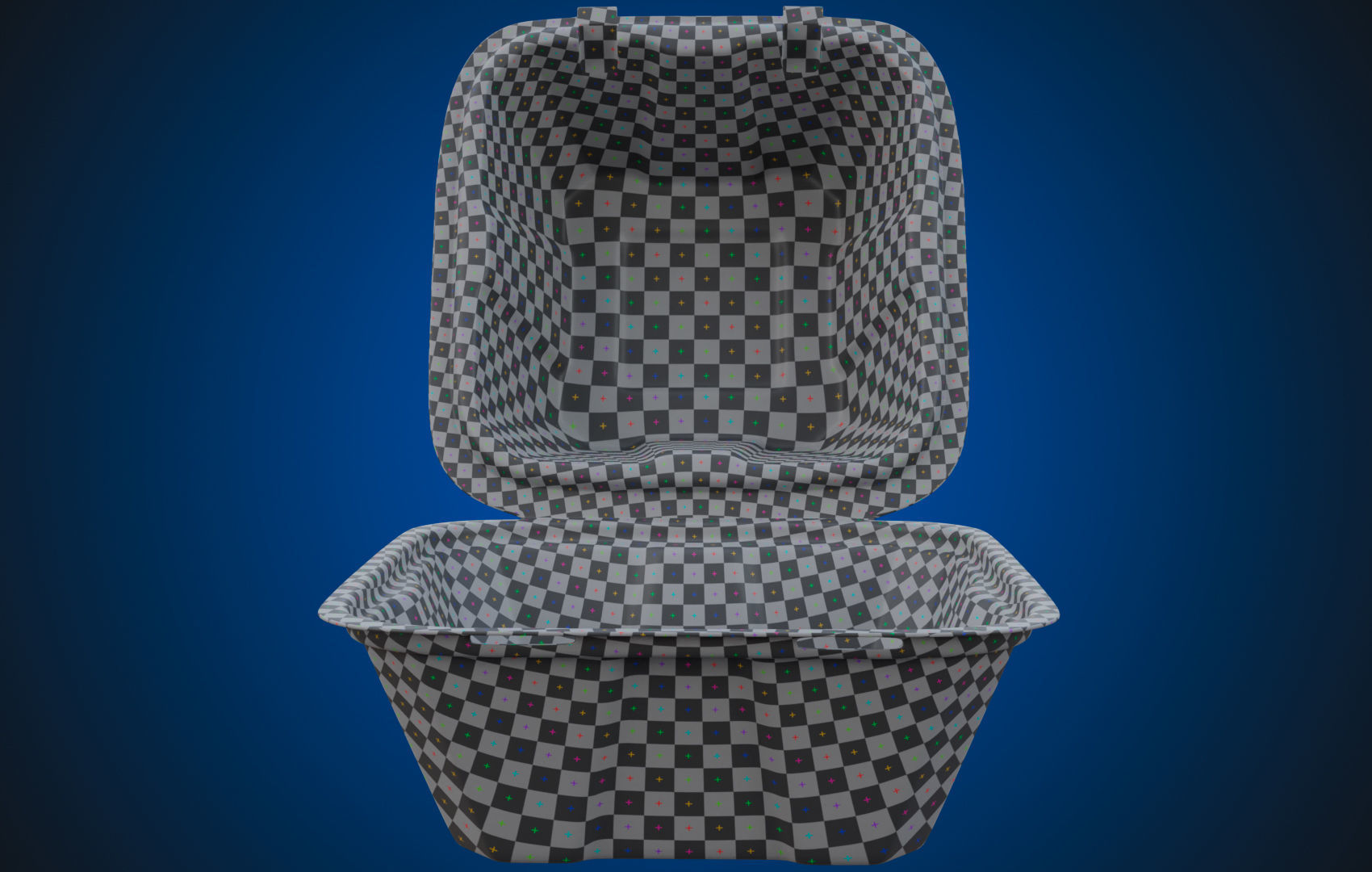 Compostable Food Container - Disposable 3D model_36