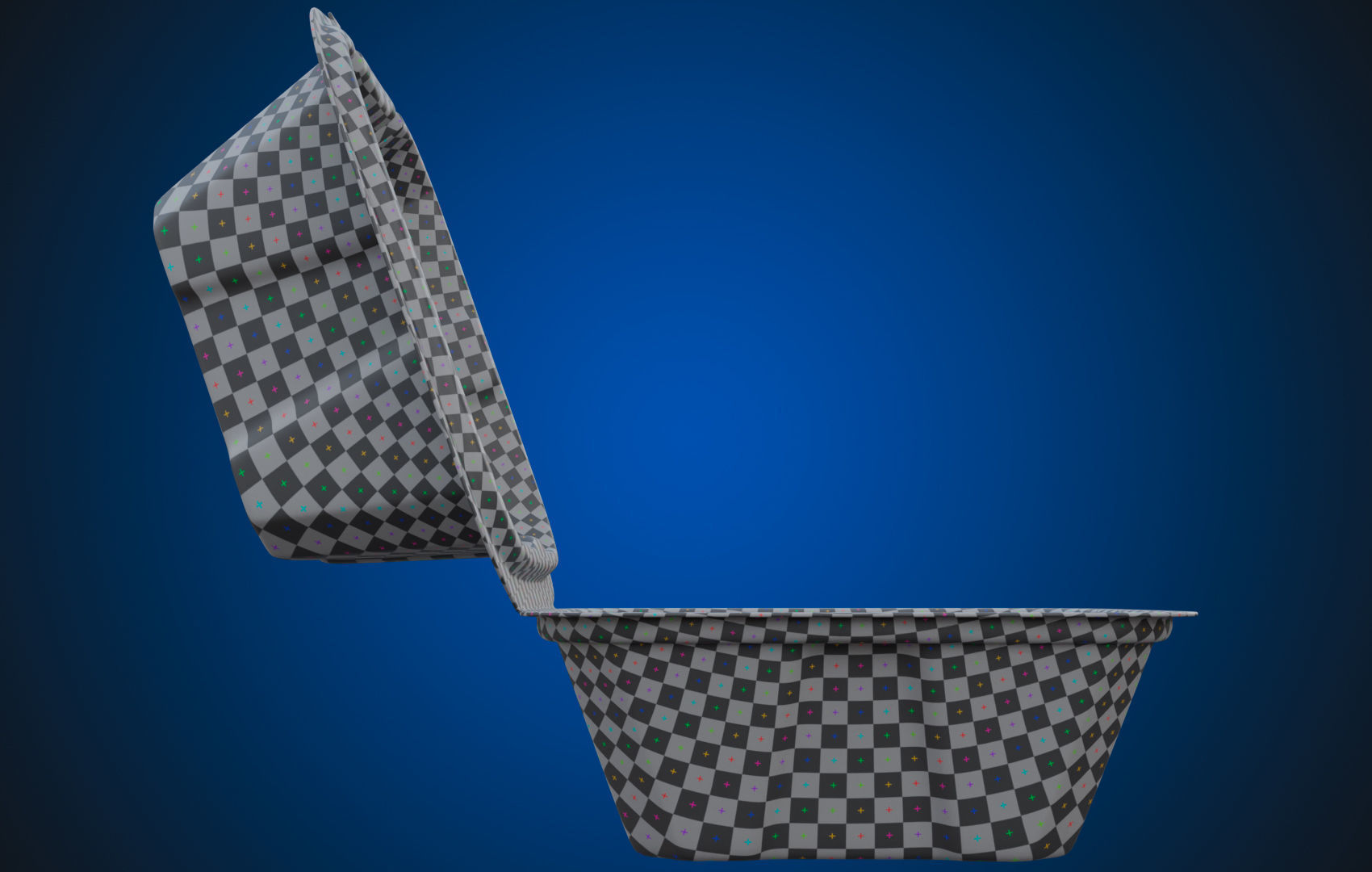 Compostable Food Container - Disposable 3D model_38