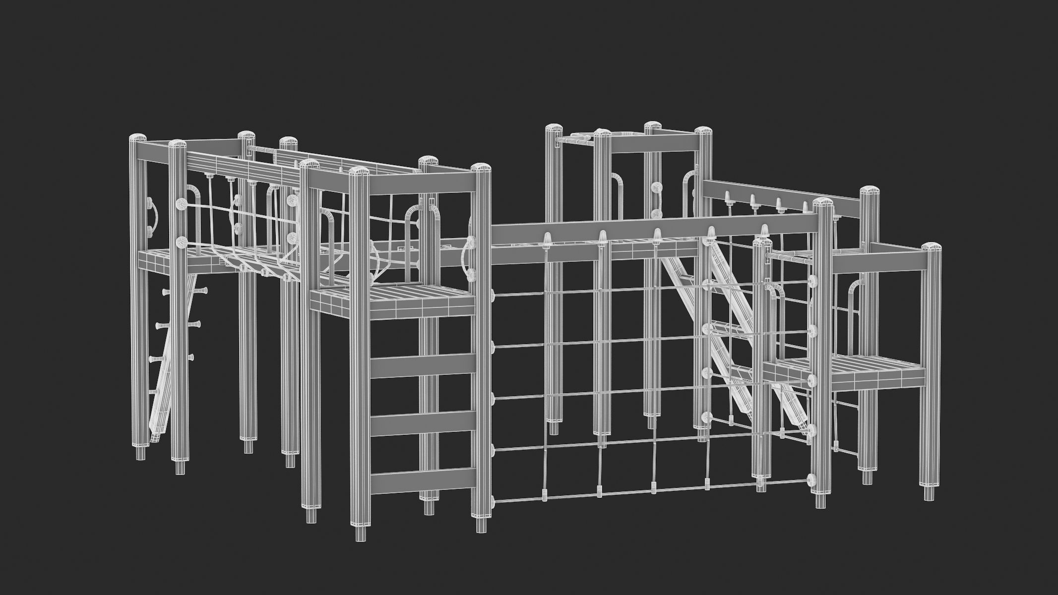 Lappset Motoric Track 05 3D model_11