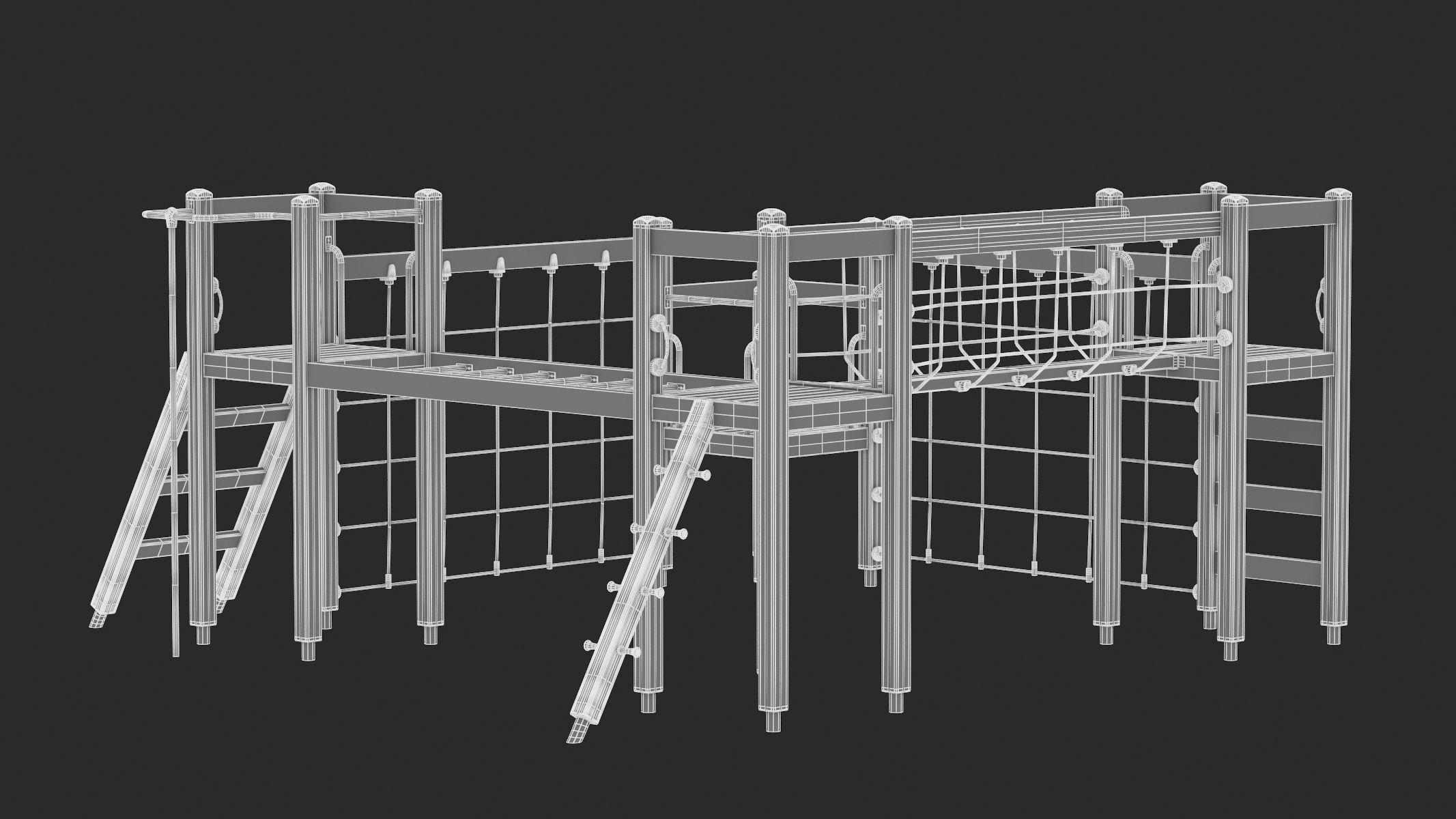 Lappset Motoric Track 05 3D model_13