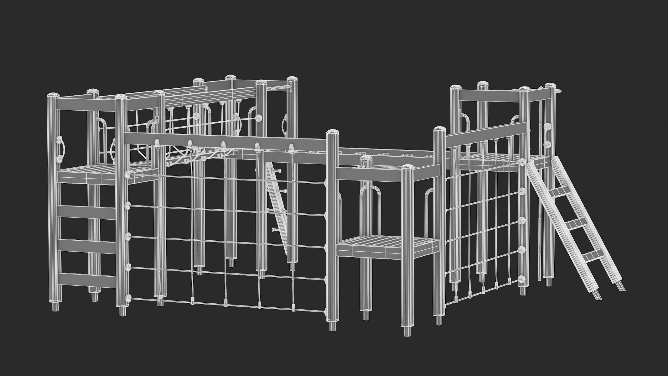 Lappset Motoric Track 05 3D model_10
