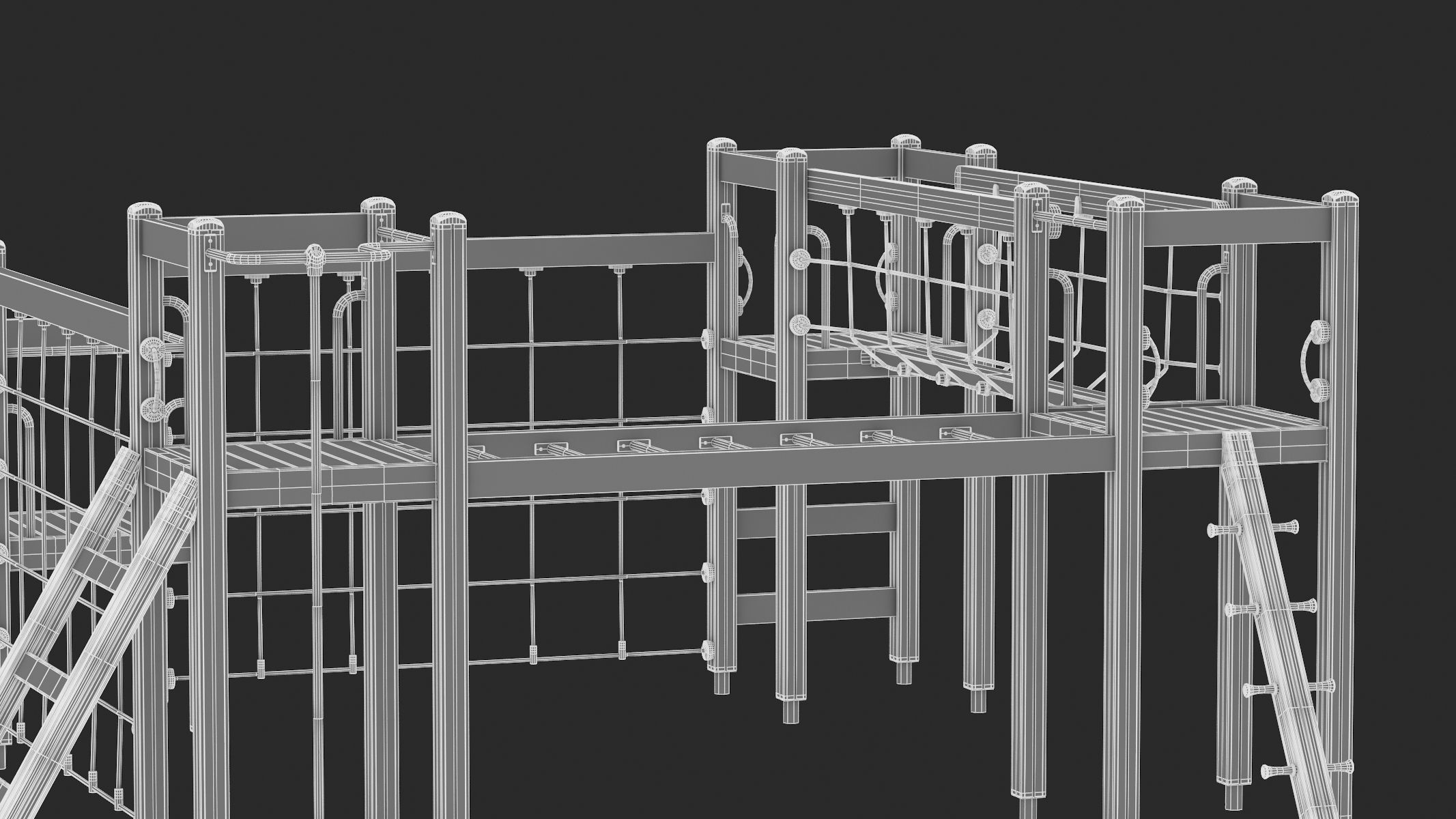 Lappset Motoric Track 05 3D model_14