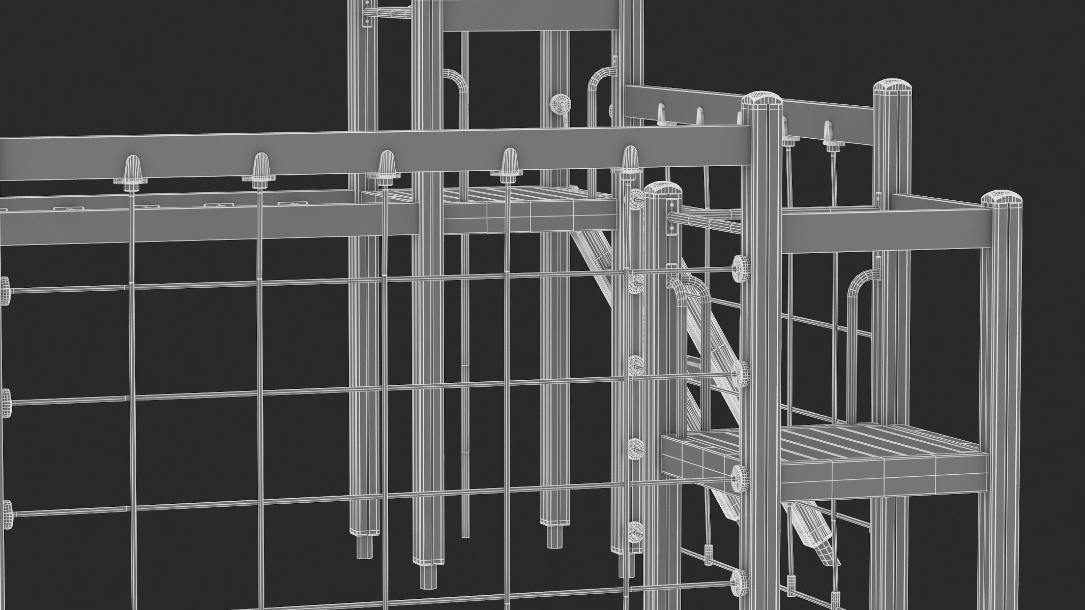 Lappset Motoric Track 05 3D model_17