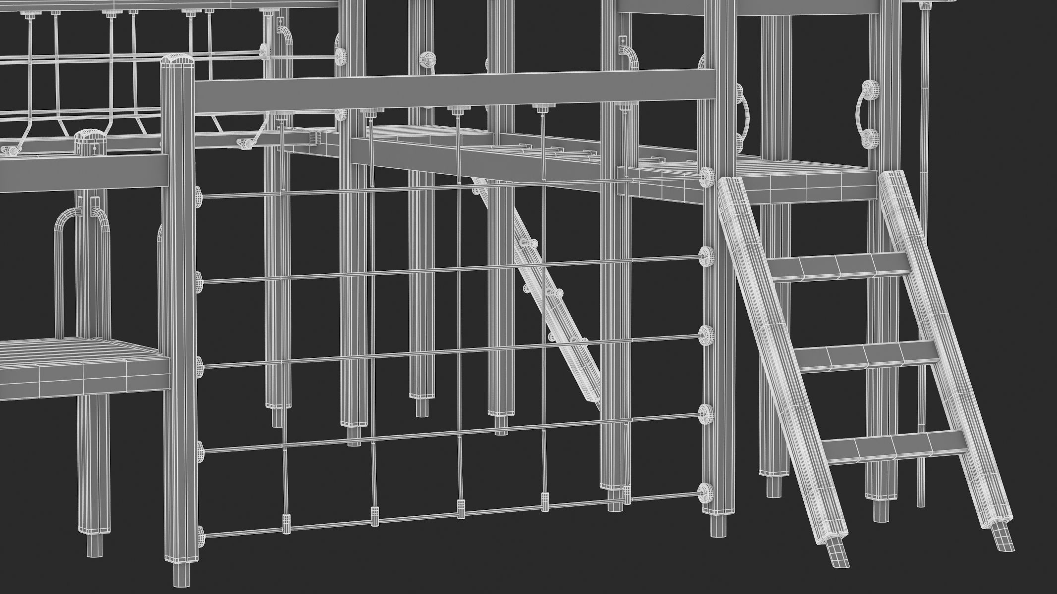 Lappset Motoric Track 05 3D model_16
