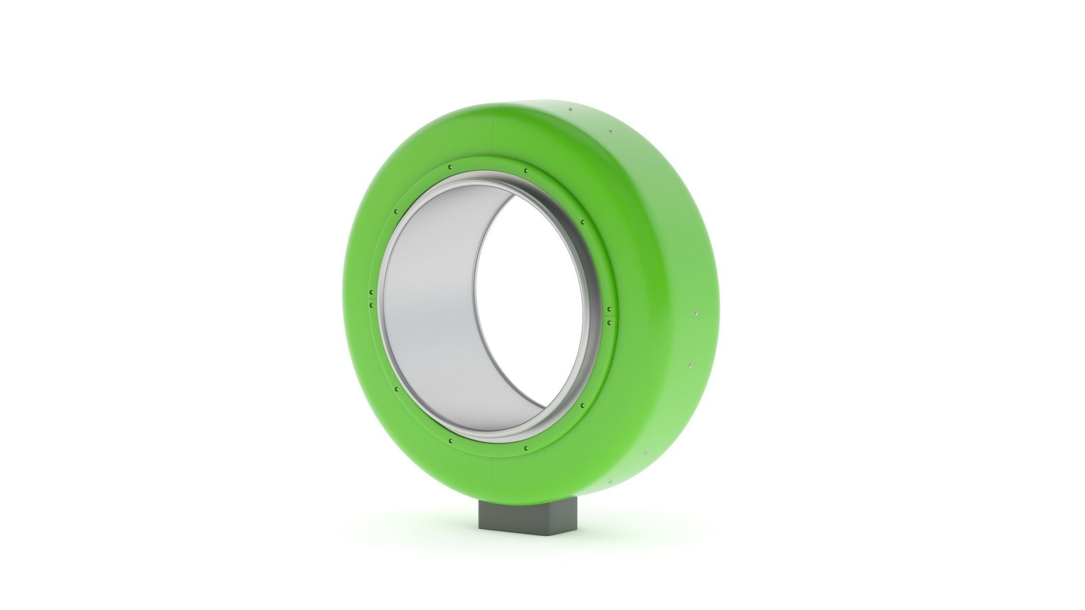 Lappset Spinning Machine 3D model_1