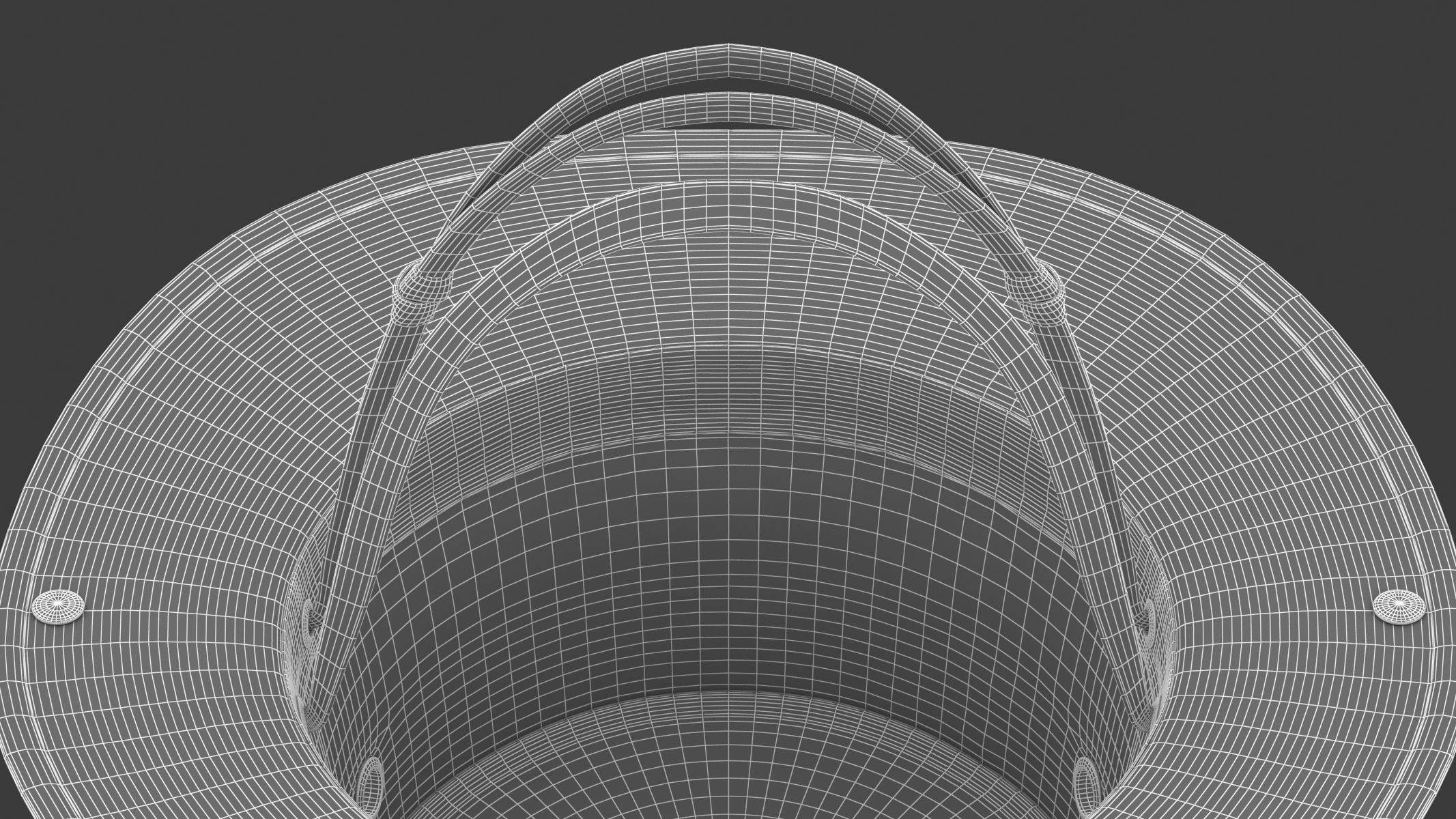 Wanderer Hat Low-poly 3D model_7