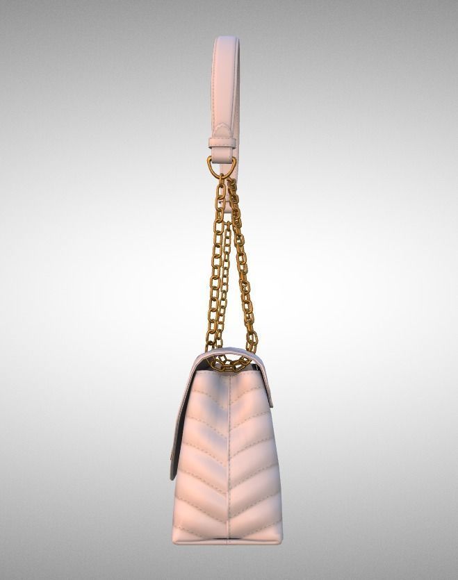 handbag-louis-vuitton louis vuitton handbag Low-poly 3D model_4
