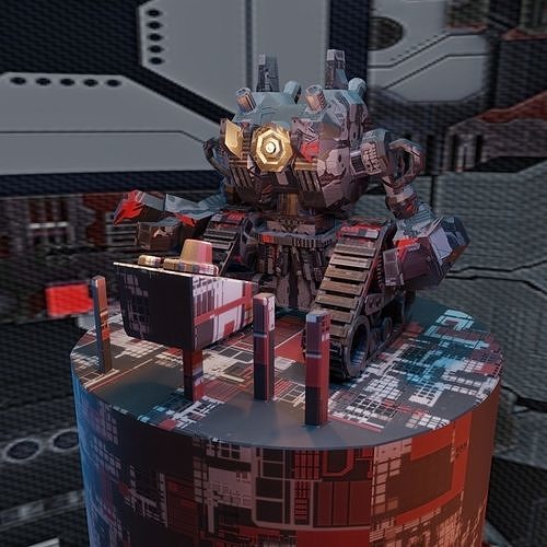 NDR Robot Sentry 3D print model