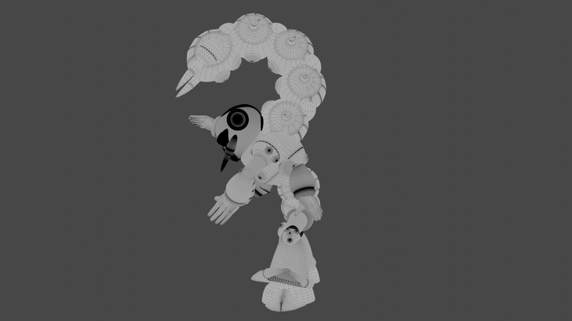 Magna Centipede 3D print model_7