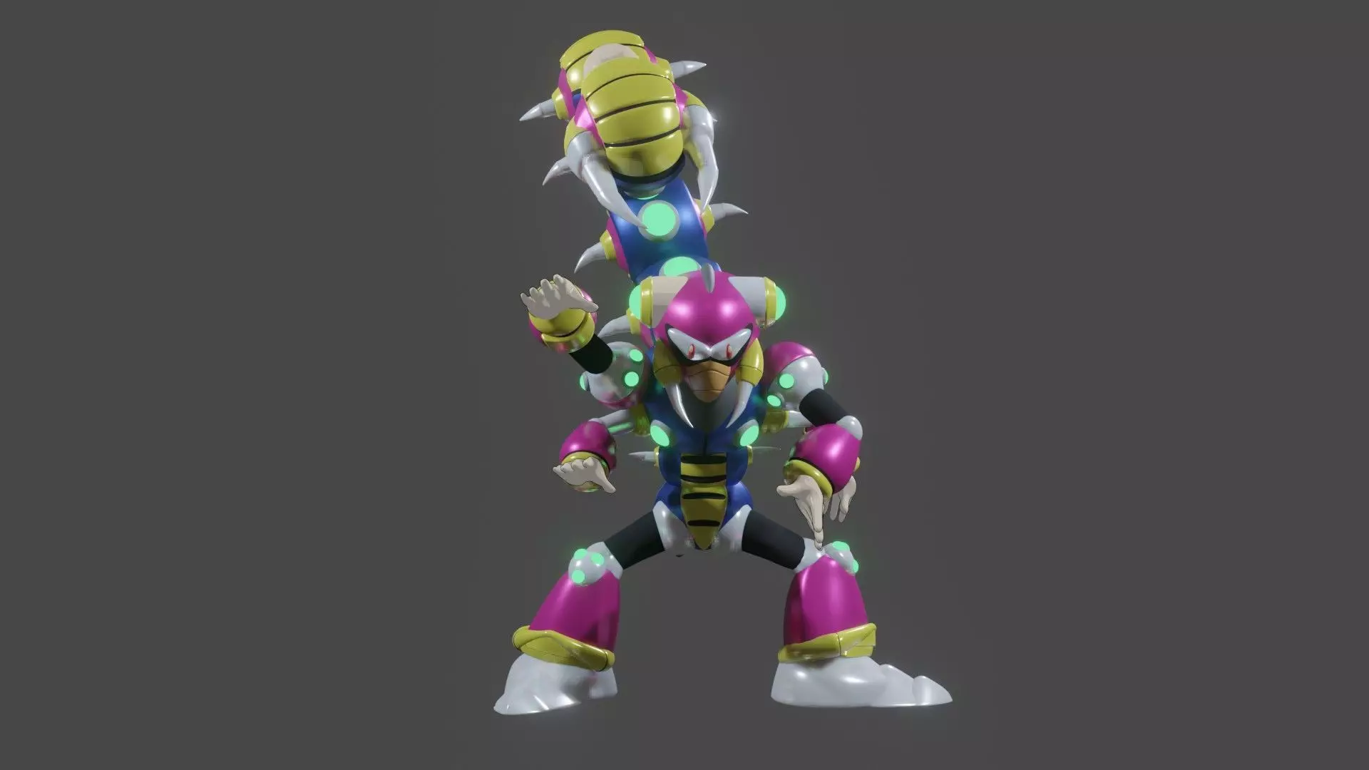 Magna Centipede 3D print model_0