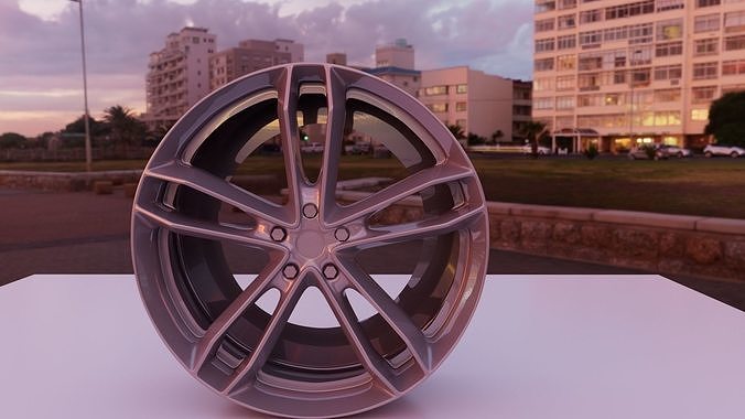 car wheel 3D model