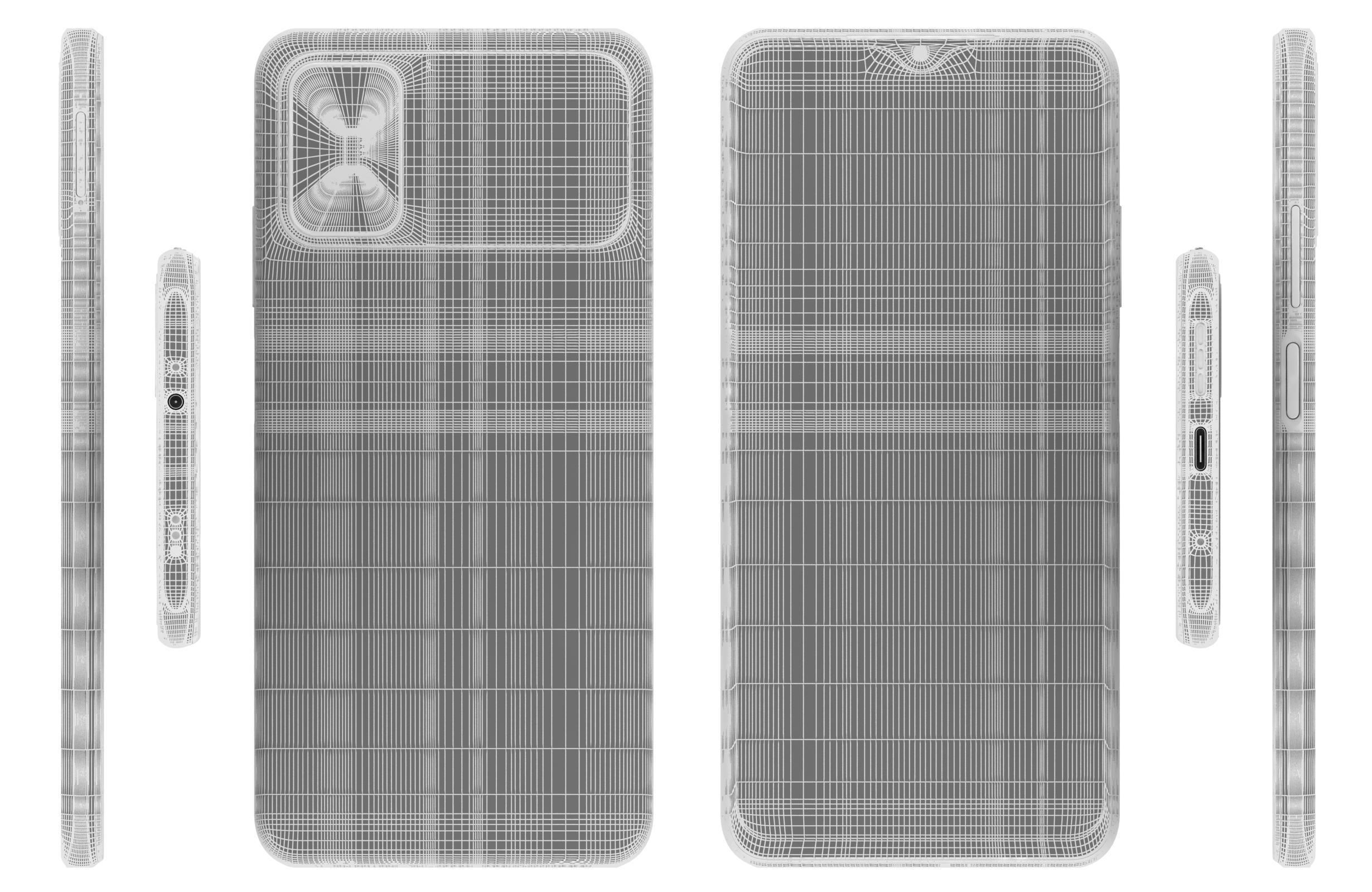 Xiaomi Poco M3 Blue 3D model_17