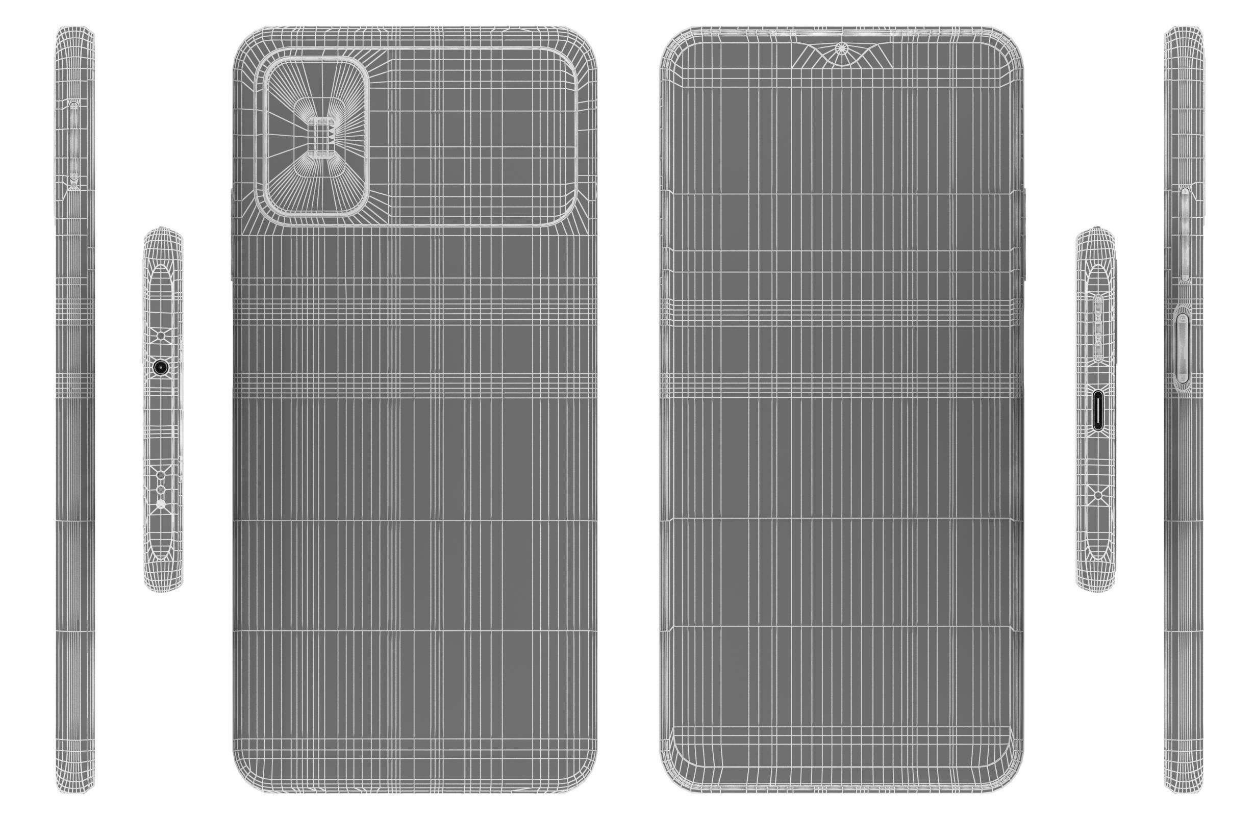 Xiaomi Poco M3 Blue 3D model_16