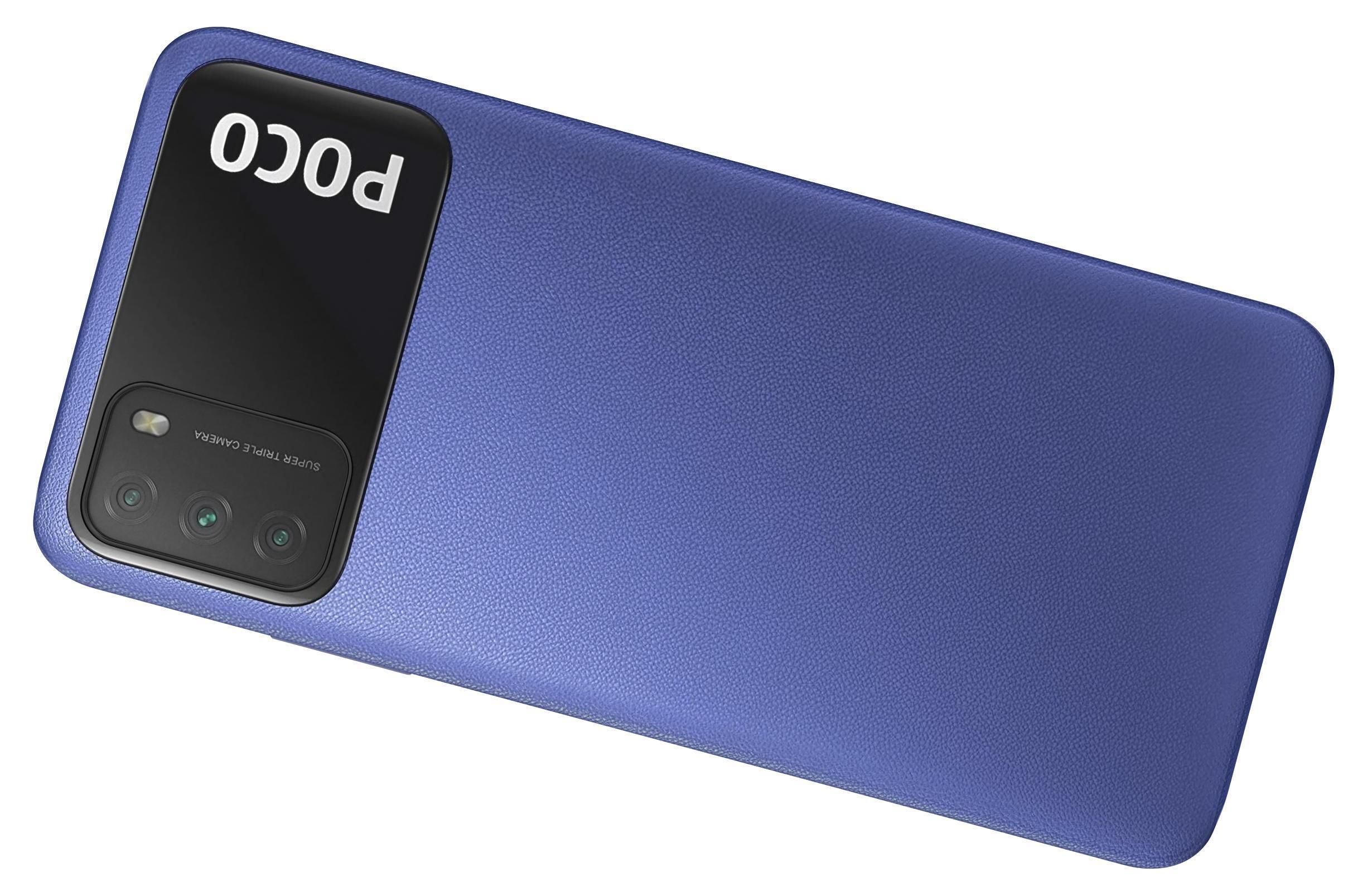 Xiaomi Poco M3 Blue 3D model_11