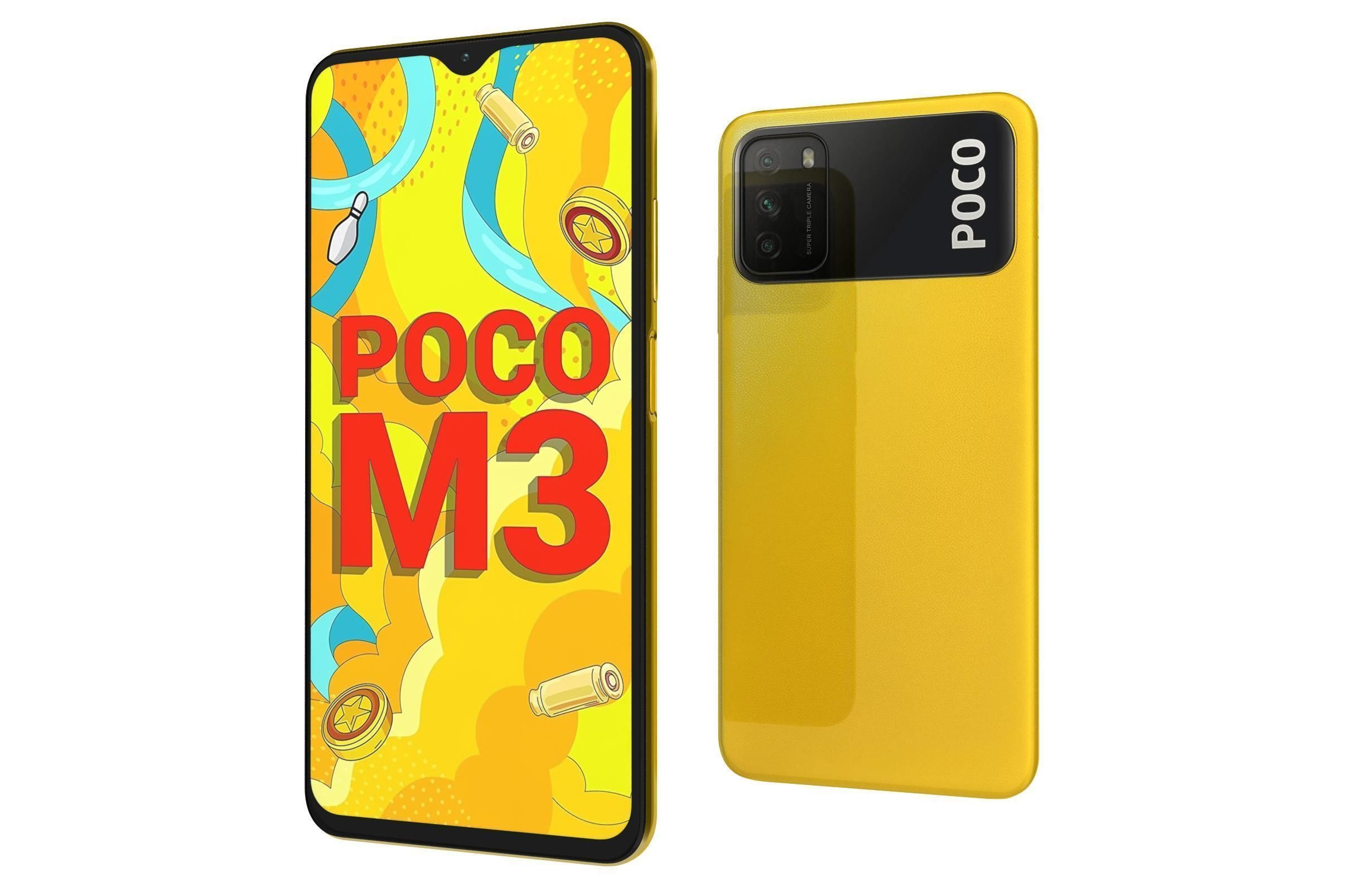 Xiaomi Poco M3 All Colors 3D model_14