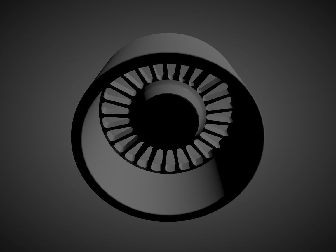 VOSSEN MLR-1 scalable and printable rims 3D print model_1