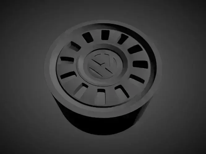 VOLKSWAGEN UP OEM scalable and printable rims