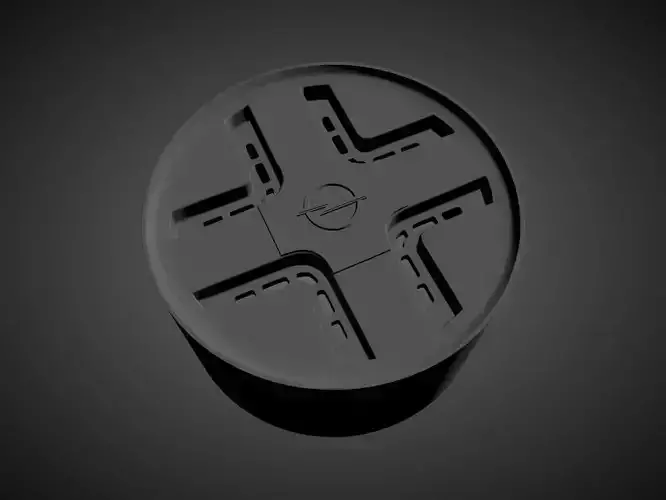 OPEL KADETT OEM scalable and printable rims