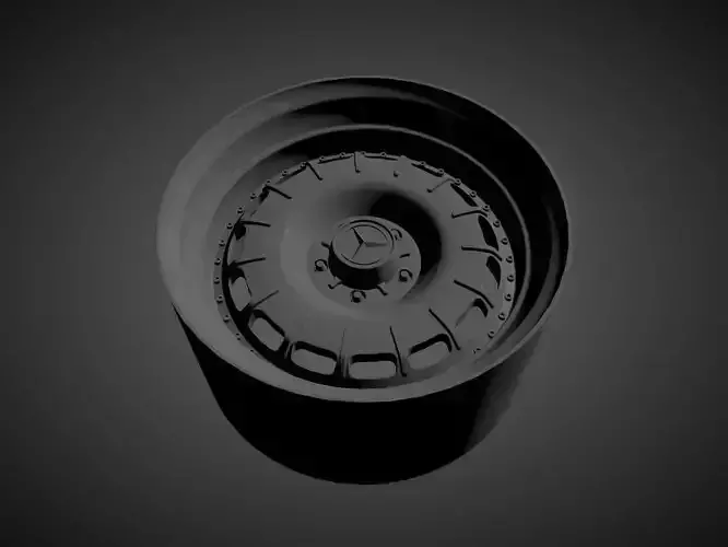 MERCEDES BENZ BAROQUE BAROCK scalable and printable rims