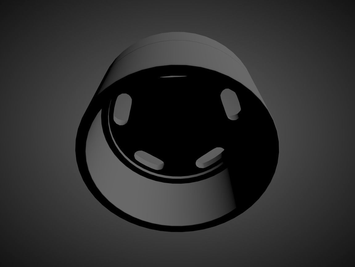 MECXTREME 1 scalable and printable rims 3D print model_1