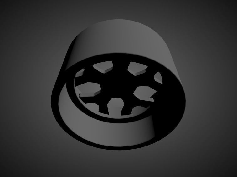 FUEL AVENGER scalable and printable rims 3D print model_1