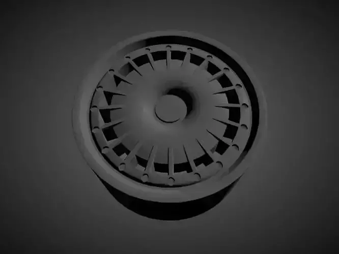 BUGATTI EB110 scalable and printable rims