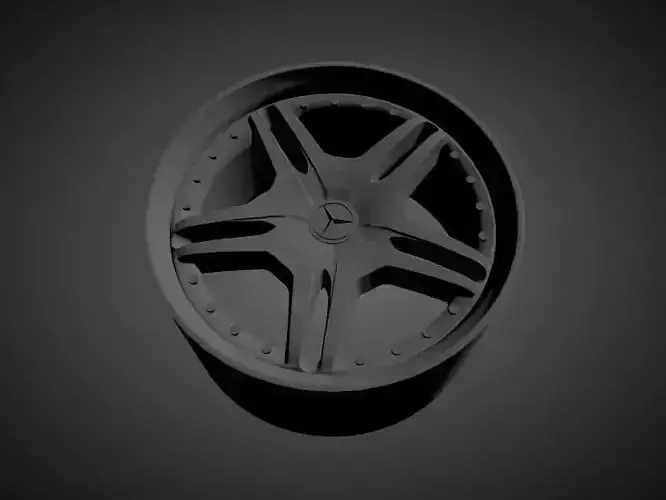 AMG STYLE IV scalable and printable rims