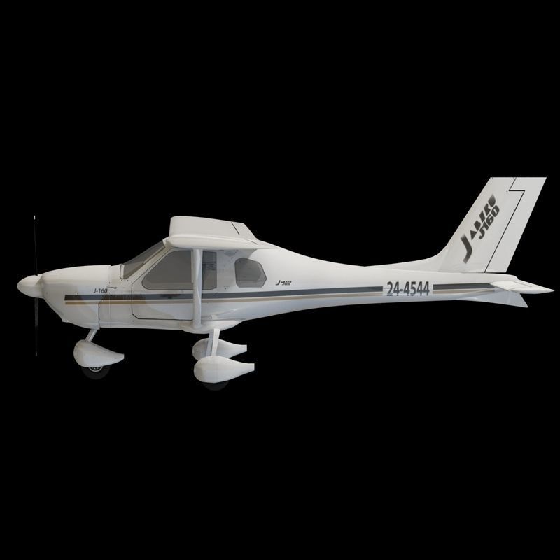 Jabiru F-160c 3D model_10