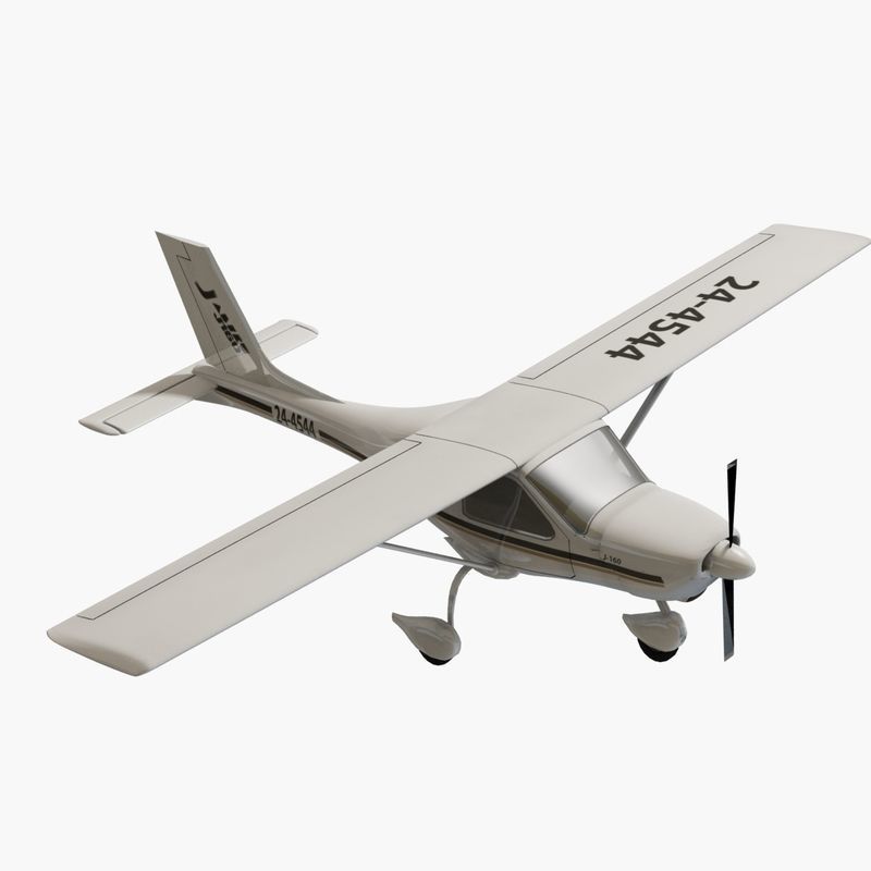 Jabiru F-160c 3D model_6
