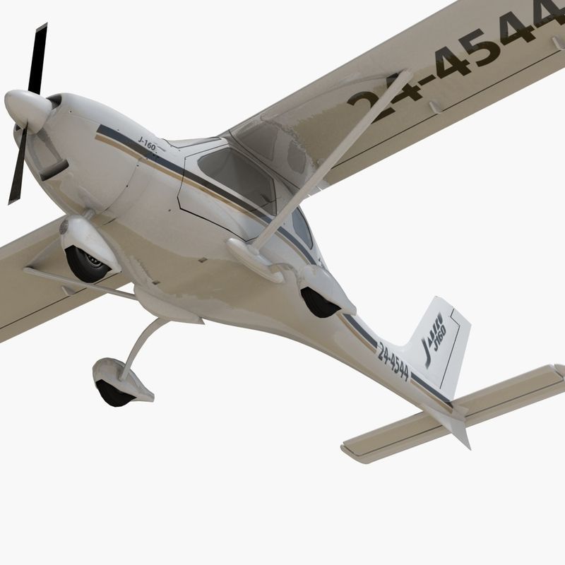 Jabiru F-160c 3D model_7