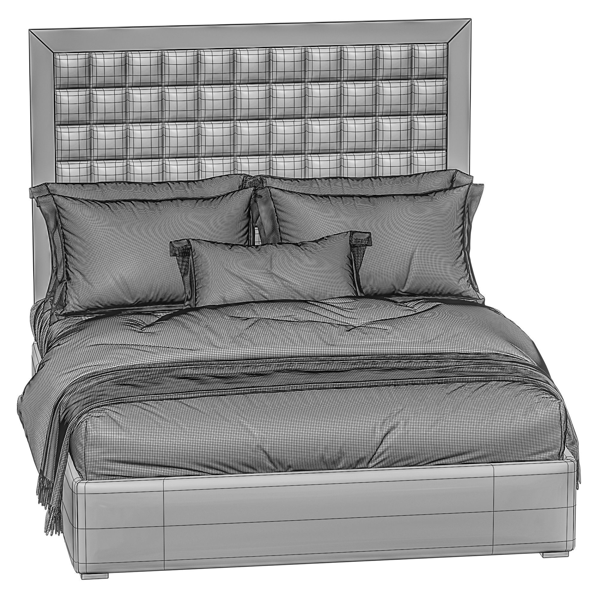 bed by sofa and chair company 7 3D model_2