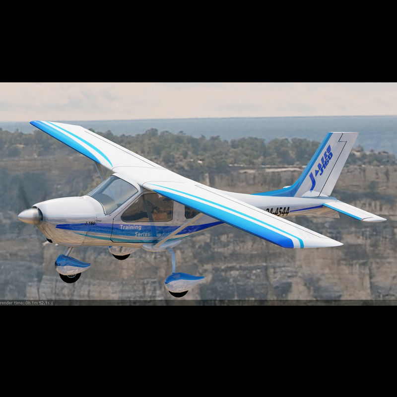 Jabiru F-160C 3D model_0