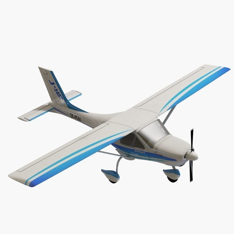 Jabiru F-160C 3D model_7