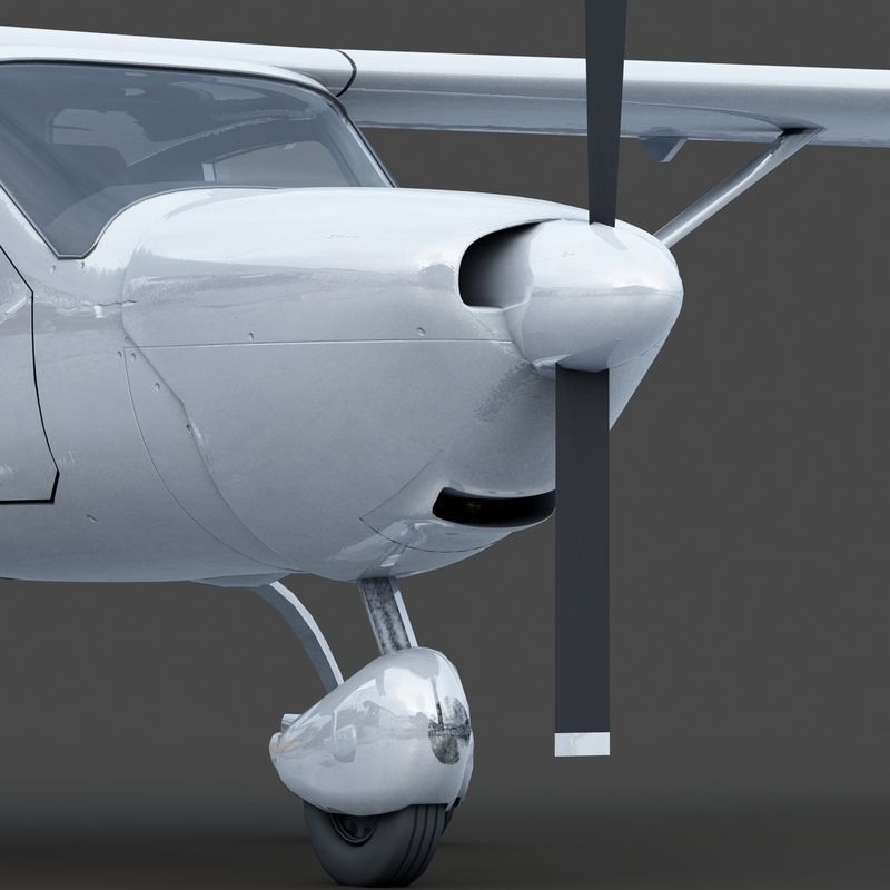 Jabiru F-160C 3D model_11