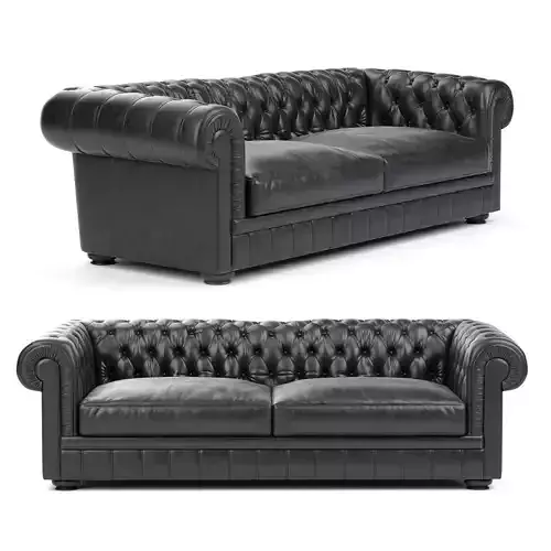King Sofa By Natuzzi 3D model
