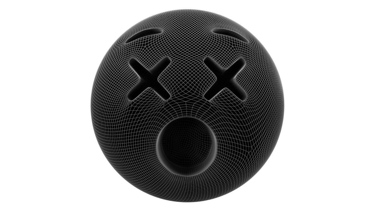 Dizzy Face 02 Low-poly 3D model_7