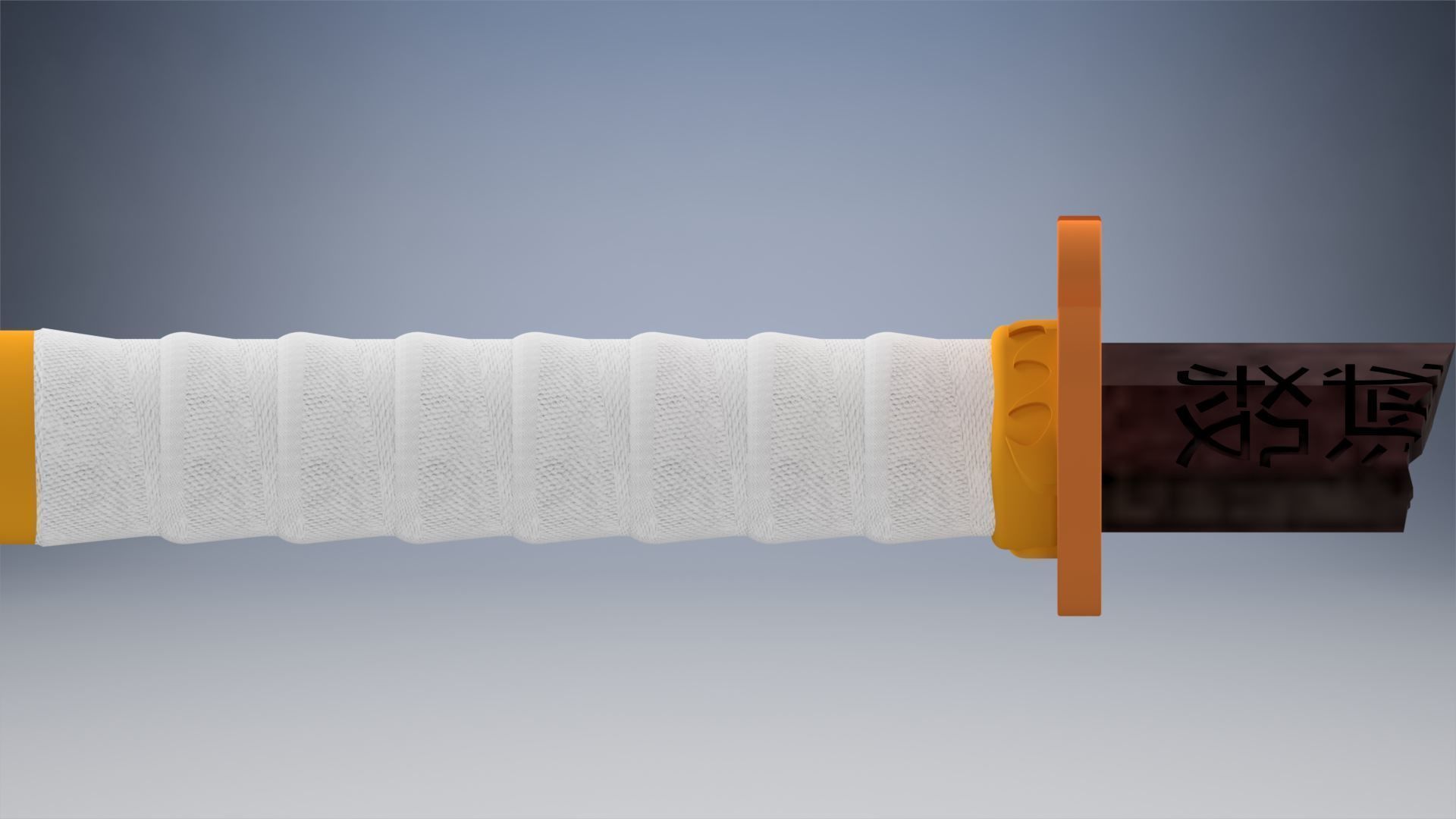 KIMETSU NO YAIBA RENGOKU BROKEN SWORD DEMON SLAYER 3D print model_1