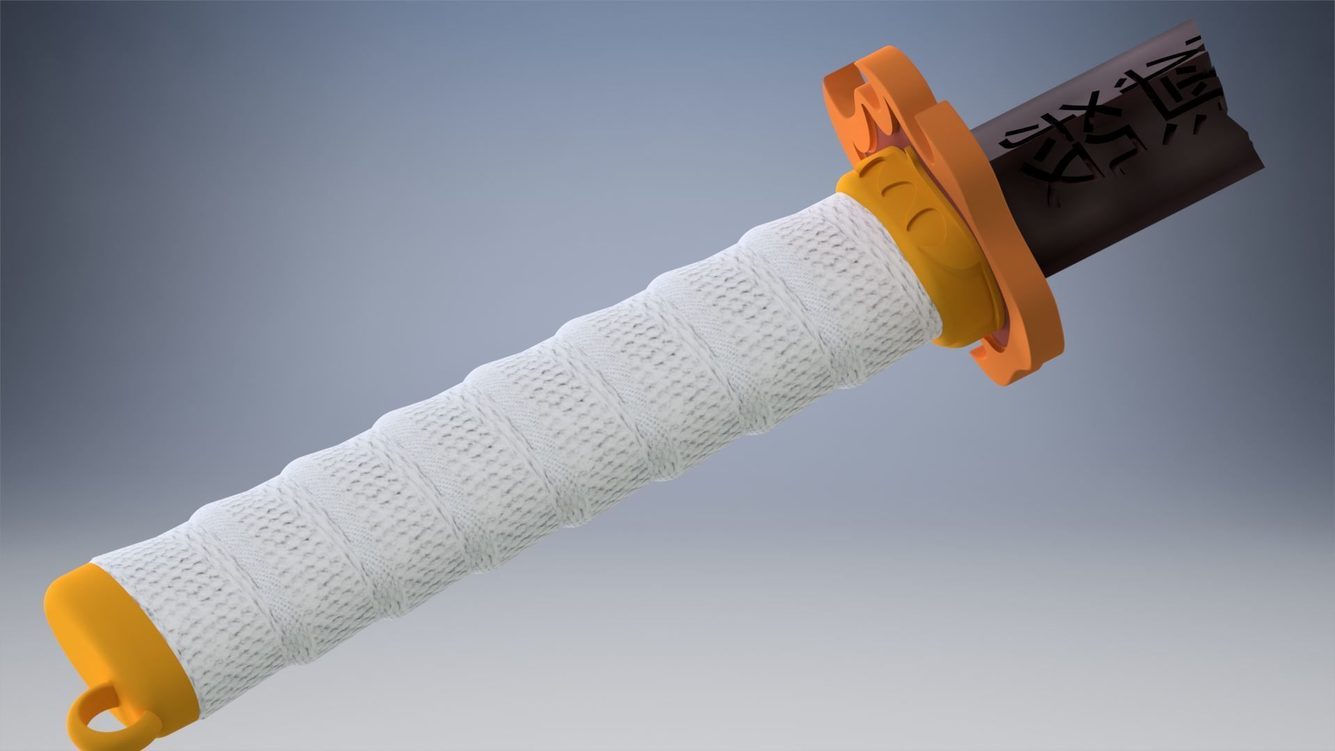 KIMETSU NO YAIBA RENGOKU BROKEN SWORD DEMON SLAYER 3D print model_2