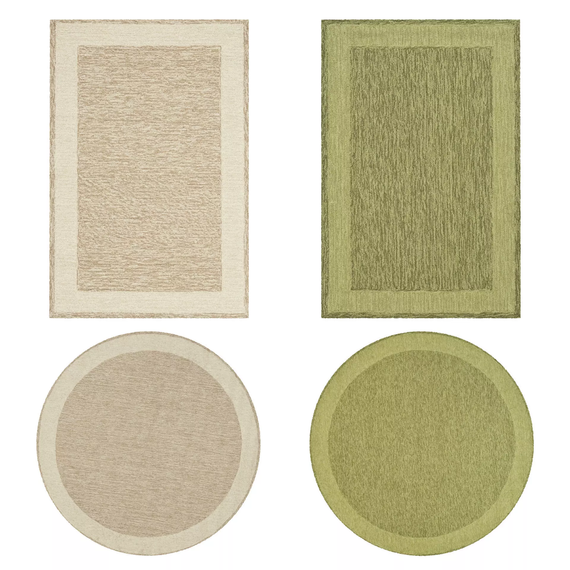 Rugs No 210 Low-poly 3D model_0