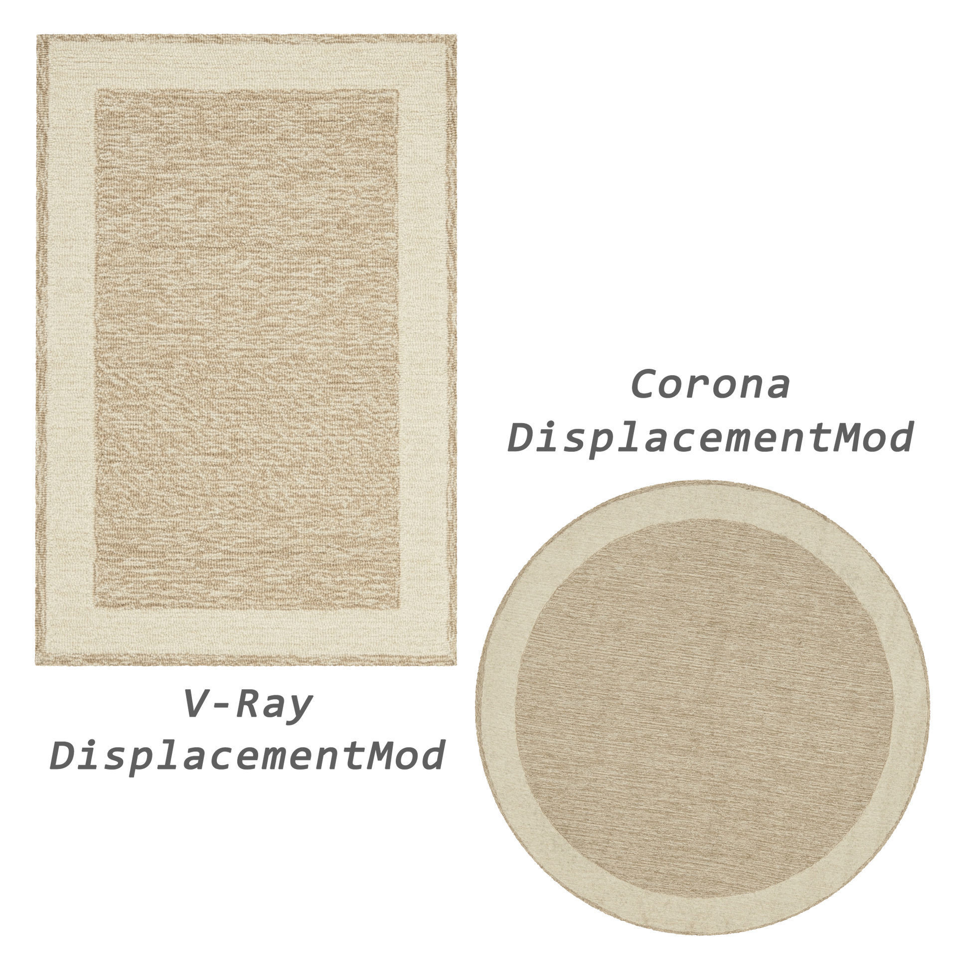 Rugs No 210 Low-poly 3D model_2